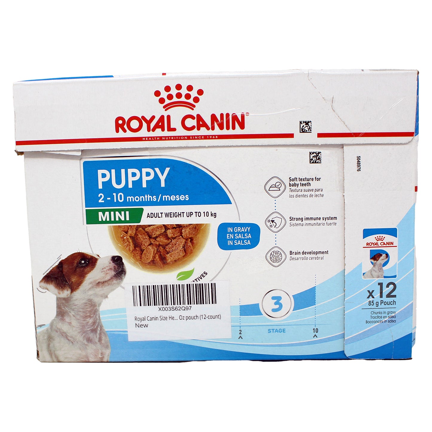 Royal Canin Puppy Food 2-10 months Stage 3 Dog Food 12x85 Grams