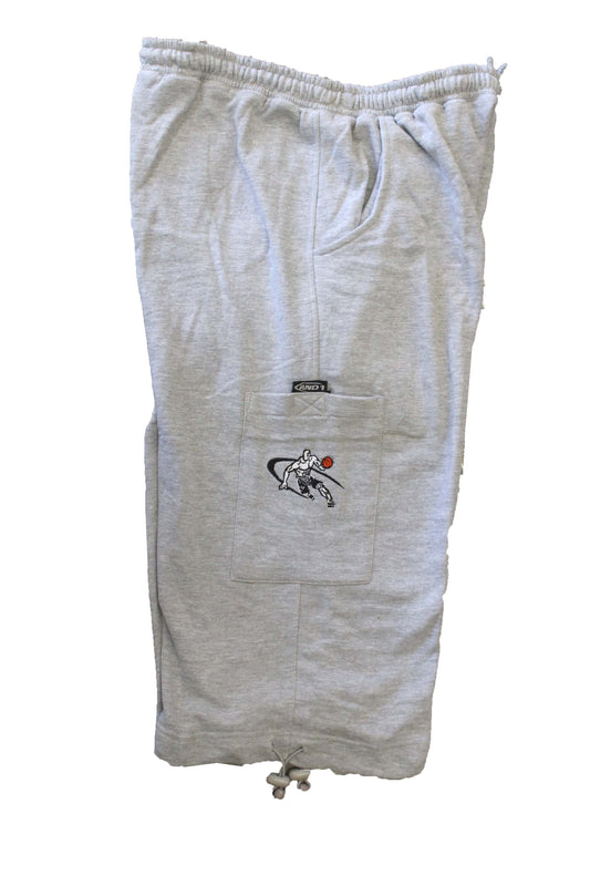 And1 Long Shorts Gray (Large)