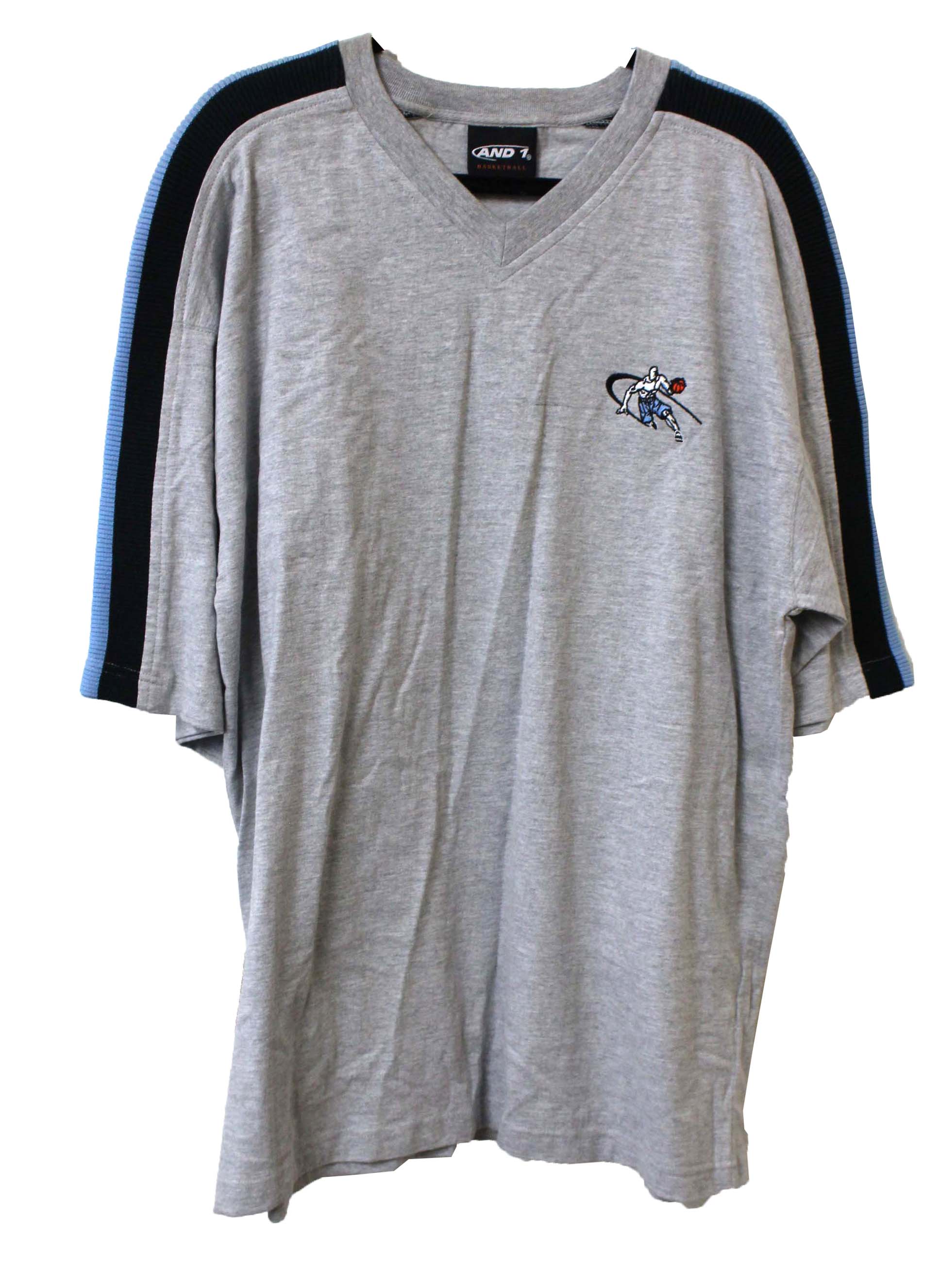 And1 Short Sleeve V-Neck T-Shirt (Large)
