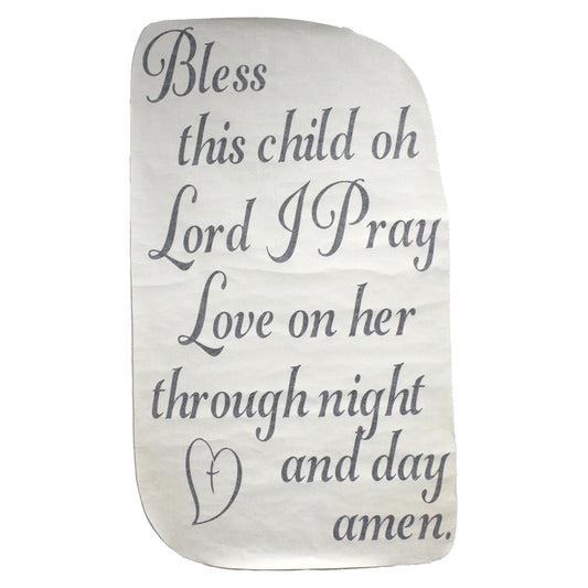Design With Vinyl US V JER 2517 Bless This Child Wall Decal 20" X 40" Inch