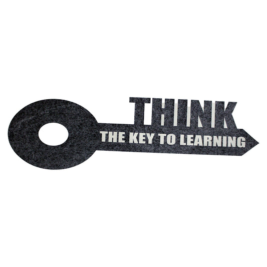 Design With Vinyl US V JER 3445 Key To Learning Wall Decal 16" X 40" Inch