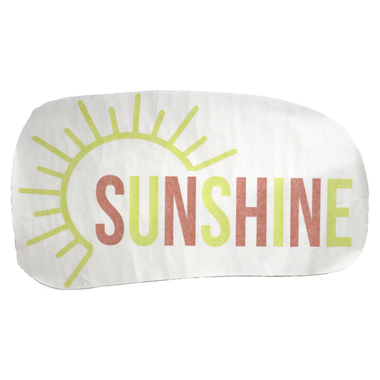 Design With Vinyl US V JER 3625 Sunshine Wall Decal 14" X 28" Inch