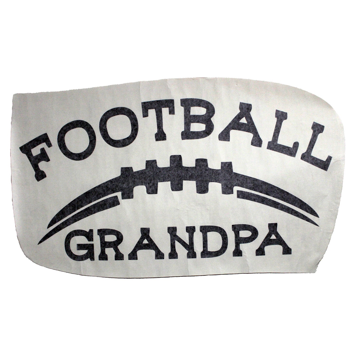 Design With Vinyl US V JER 3928 Football Grandpa Wall Decal 14" X 28" Inch