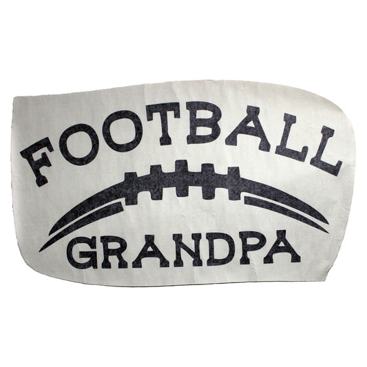 Design With Vinyl US V JER 3928 Football Grandpa Wall Decal 14" X 28" Inch