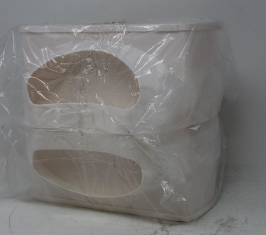 Bag Genie Trash Bag Dispenser White 2 Pack