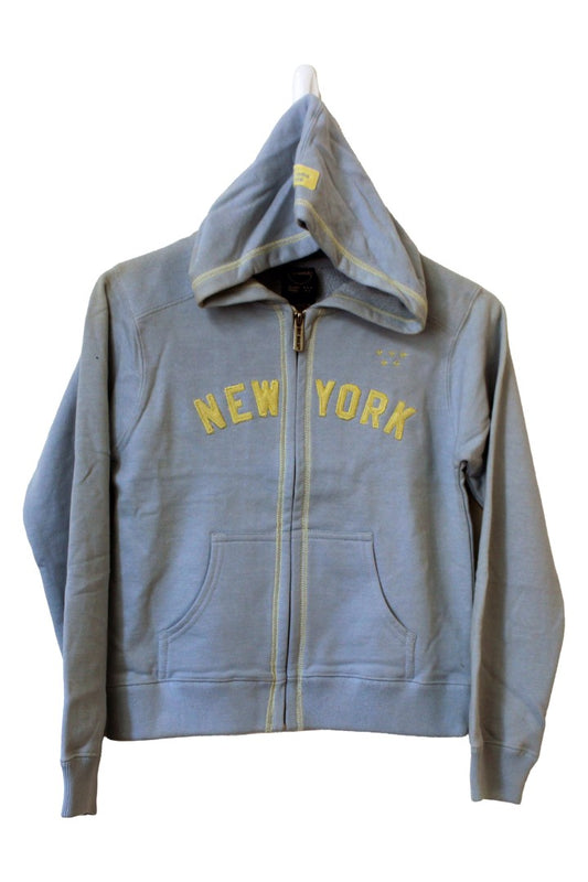 Blue Marlin Five Star Vintage Youth Size New York Zipper Hoodie Medium (10-12)