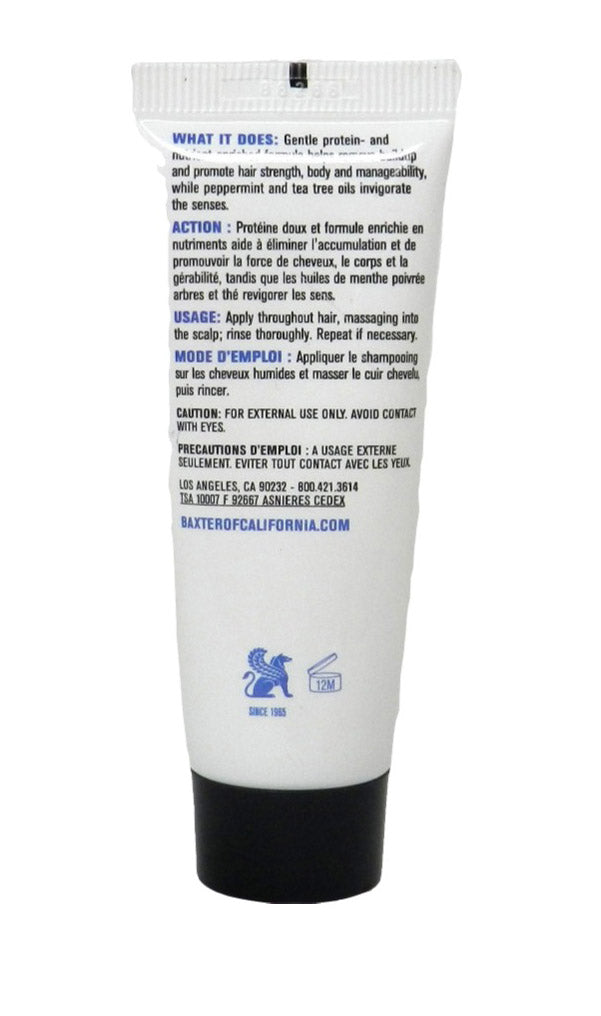 Baxter Of California Daily Protein Shampoo 0.8 Fluid Ounces (Travel Size)