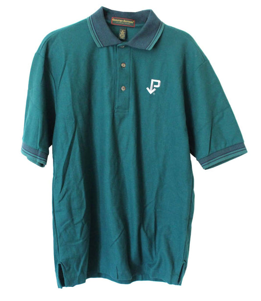 Country Cottons Polo Shirt Men's Size Medium (Green)