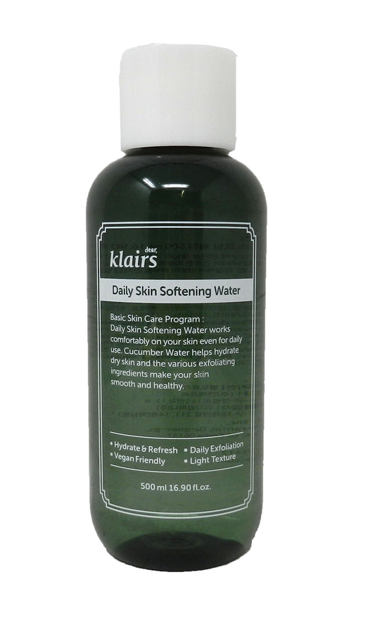 Dear, Klairs Daily Skin Softening Water 16.9 Ounces