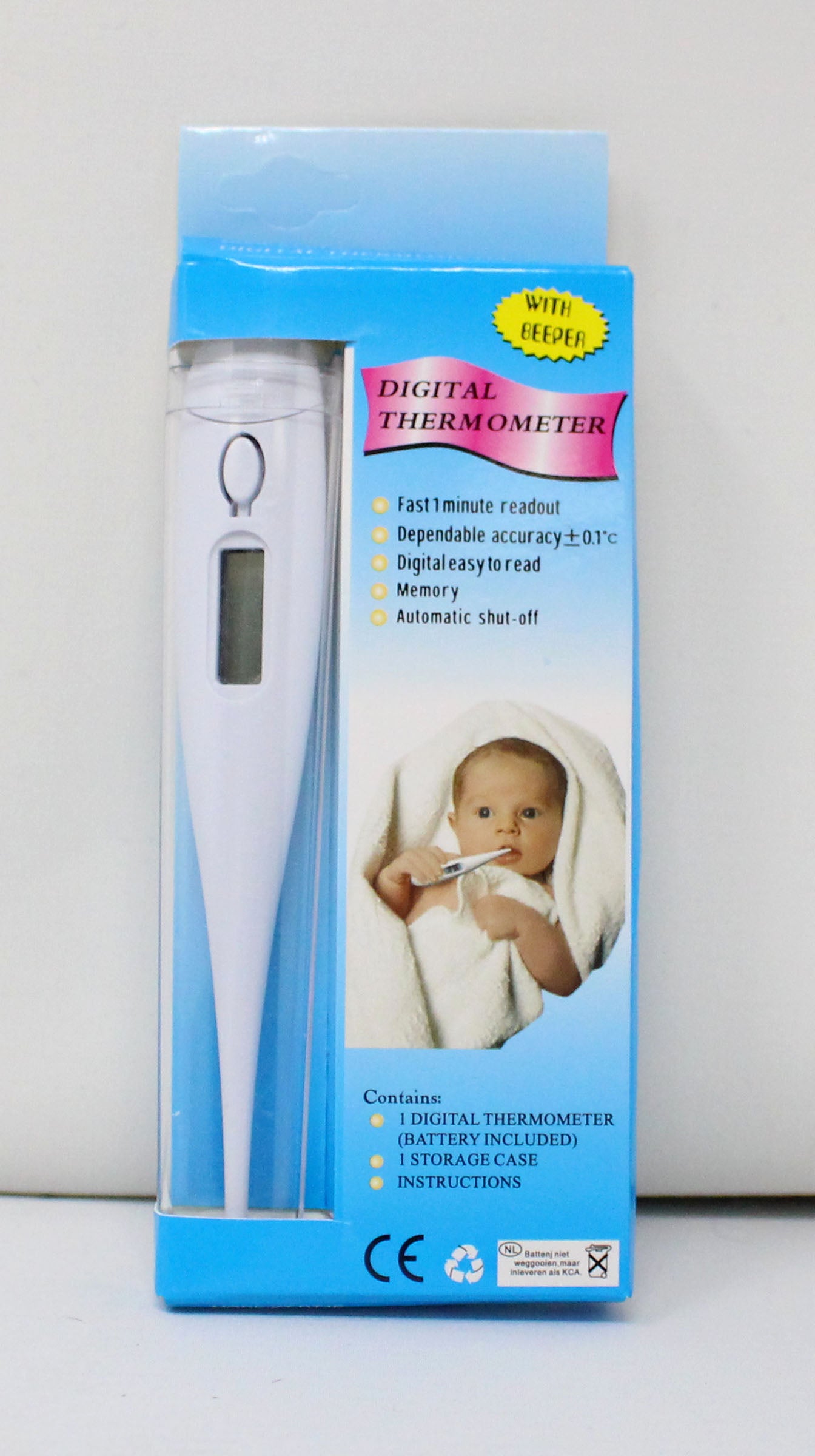 Digital Thermometer With Fast Accurate Results