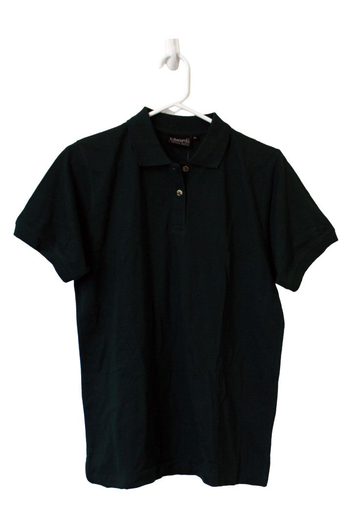 Edwards Service Mates Polo Shirt Women's Size Medium (Dark Green) (Never Worn)