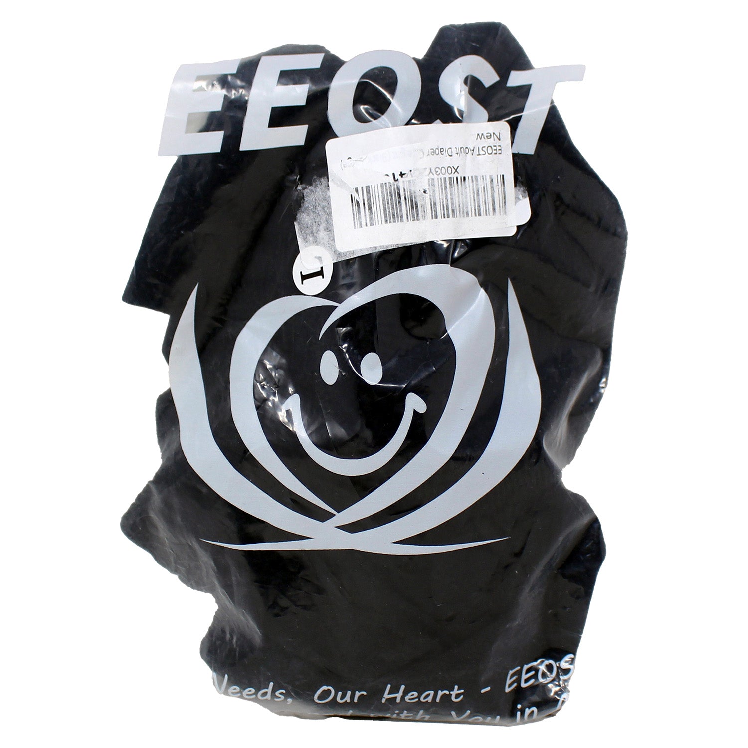 EEOST Youth Reusable Swim Diapers for Incontinence, Large, Black