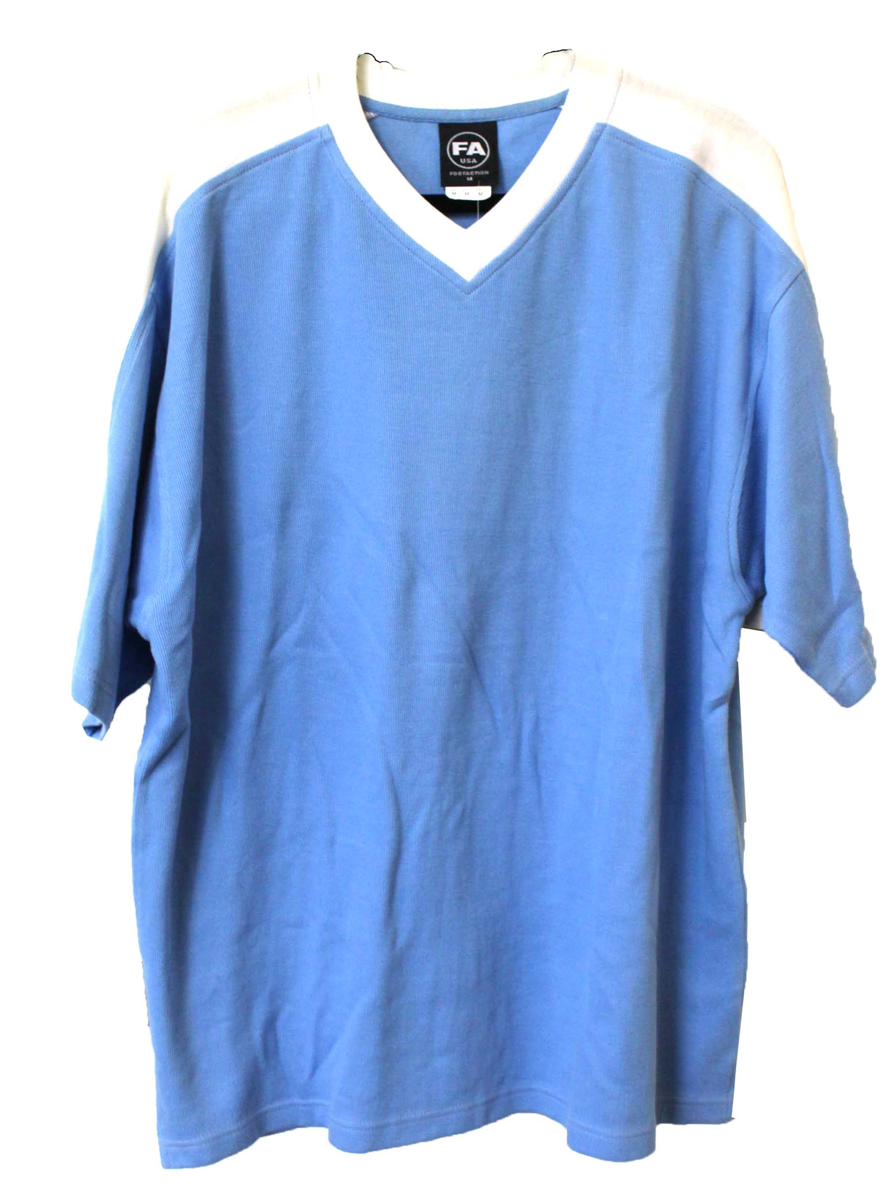 Foot Action Short Sleeve V-Neck T-Shirt (Medium)