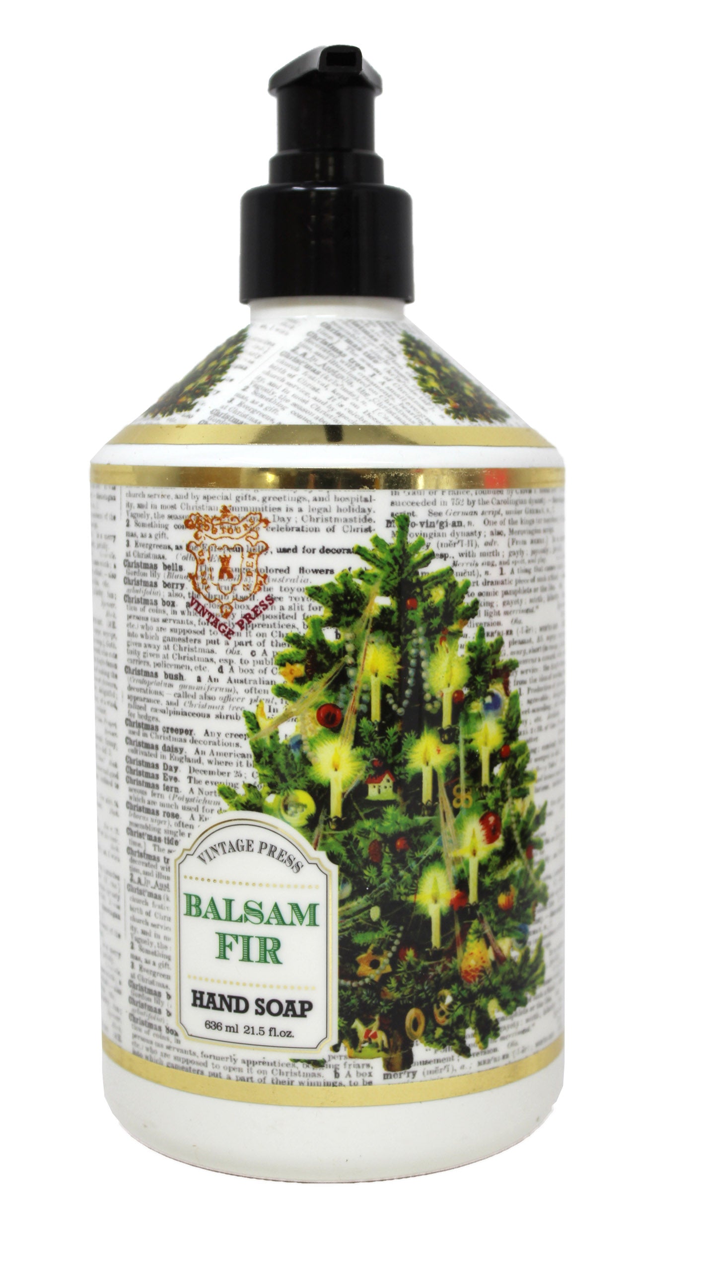Home & Body Vintage Press Balsam Fir Hand Soap 21.5 Ounces