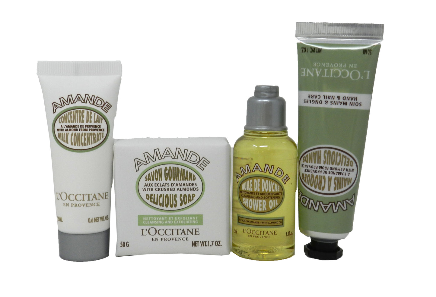 L'Occitane Almond Travel Set 4 Pieces