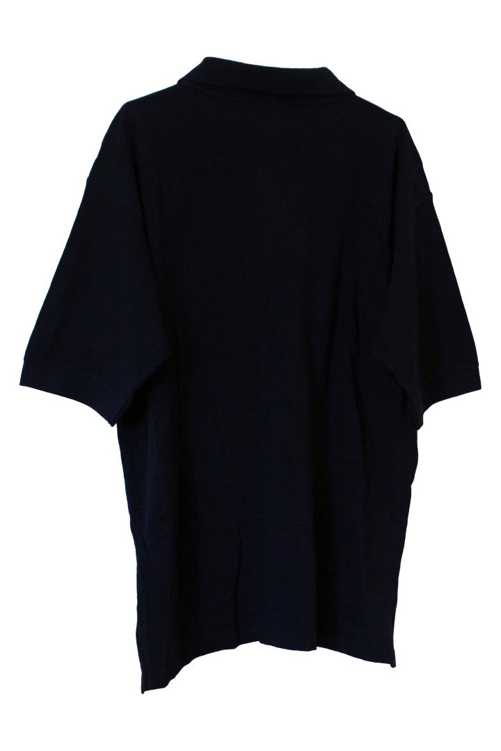 Luna Pier Collared Polo Shirt Large (Navy) (Never Worn)