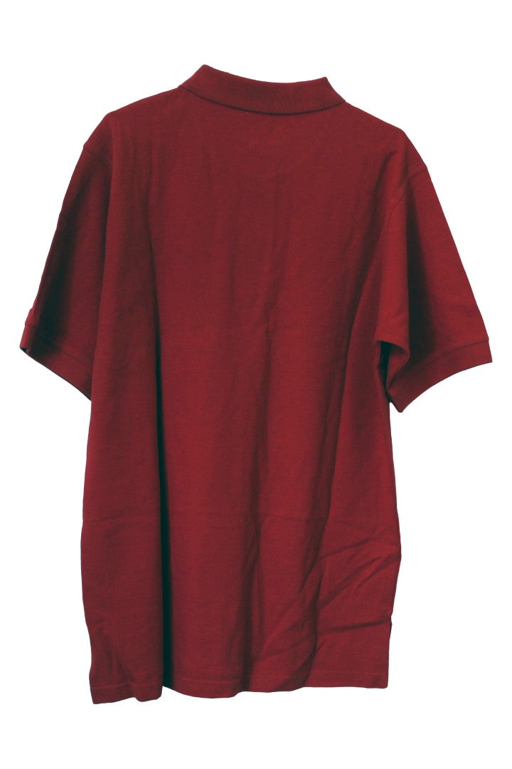 Luna Pier Collared Polo Shirt Large (Red) (Never Worn)