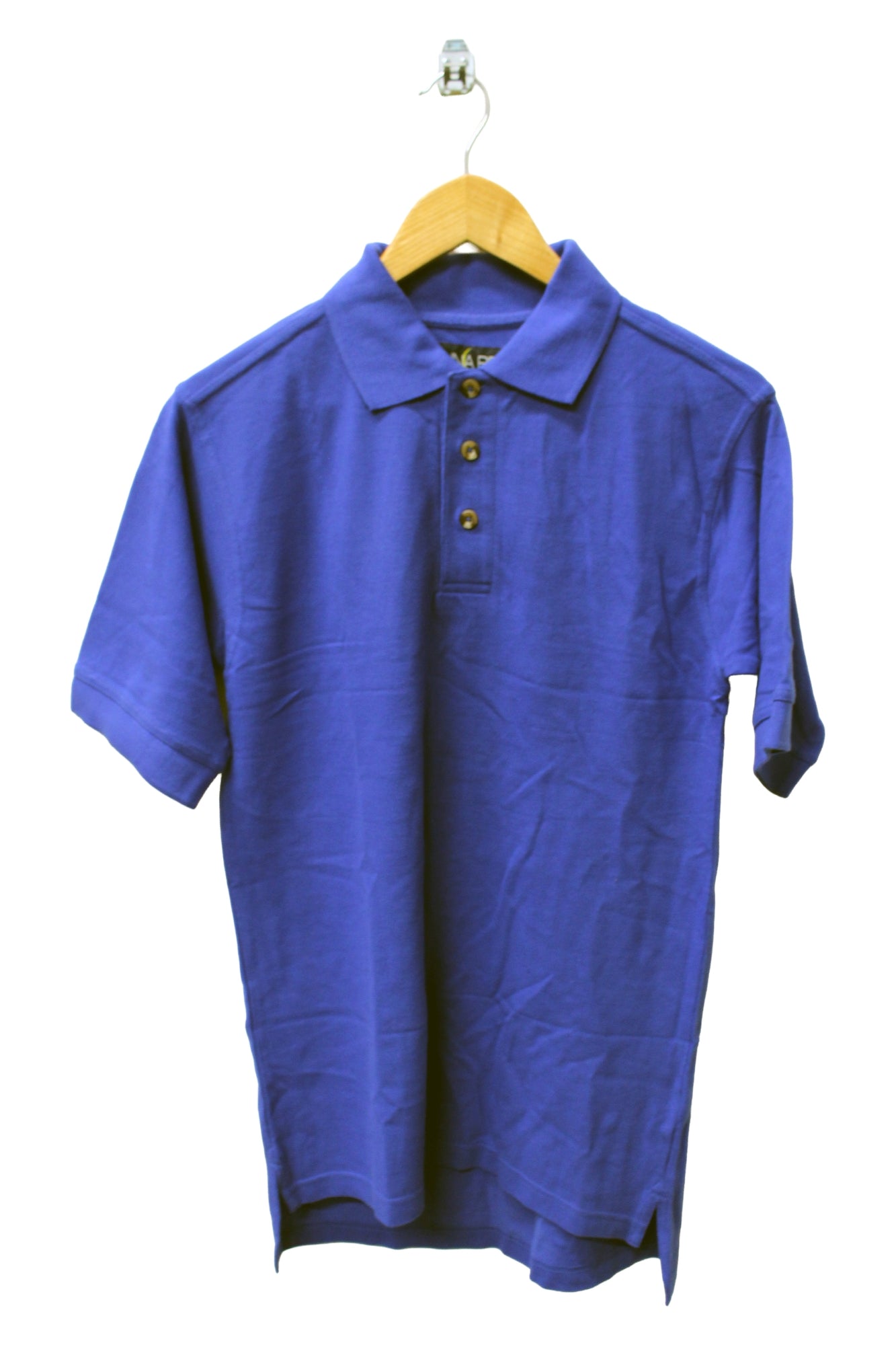 Luna Pier Collared Polo Shirt Small (Blue) (Never Worn)