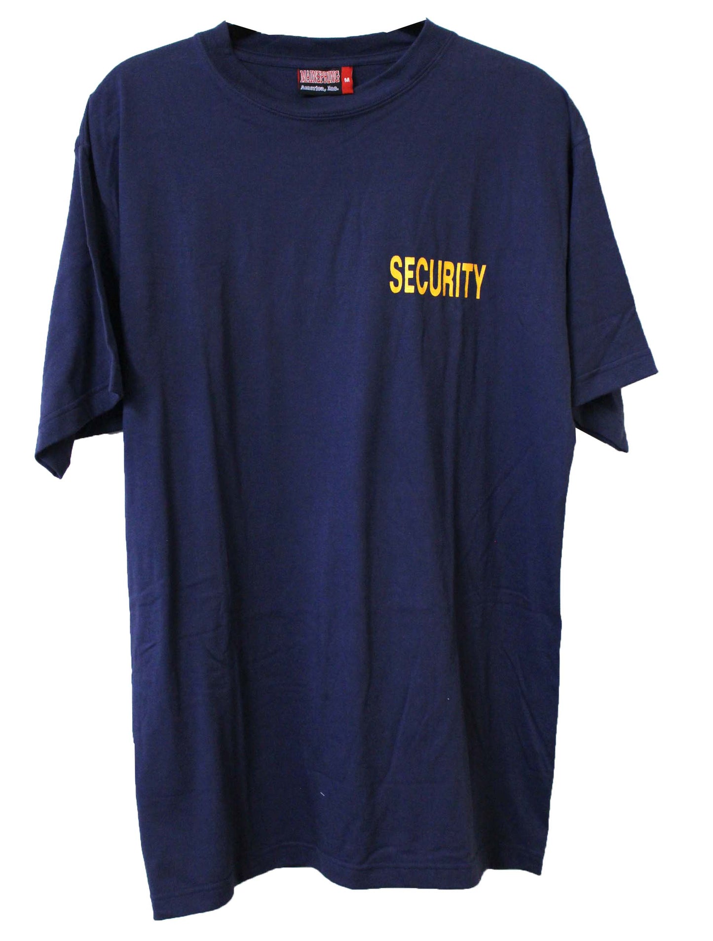 Solar 1 Security T-Shirt Medium (Navy/Yellow)