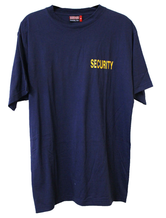 Solar 1 Security T-Shirt Medium (Navy/Yellow)