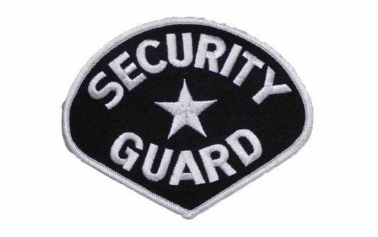 Black/White Security Guard Patch by Solar 1