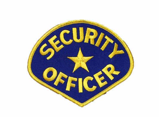 Blue/Yellow Security Officer Patch by Solar 1