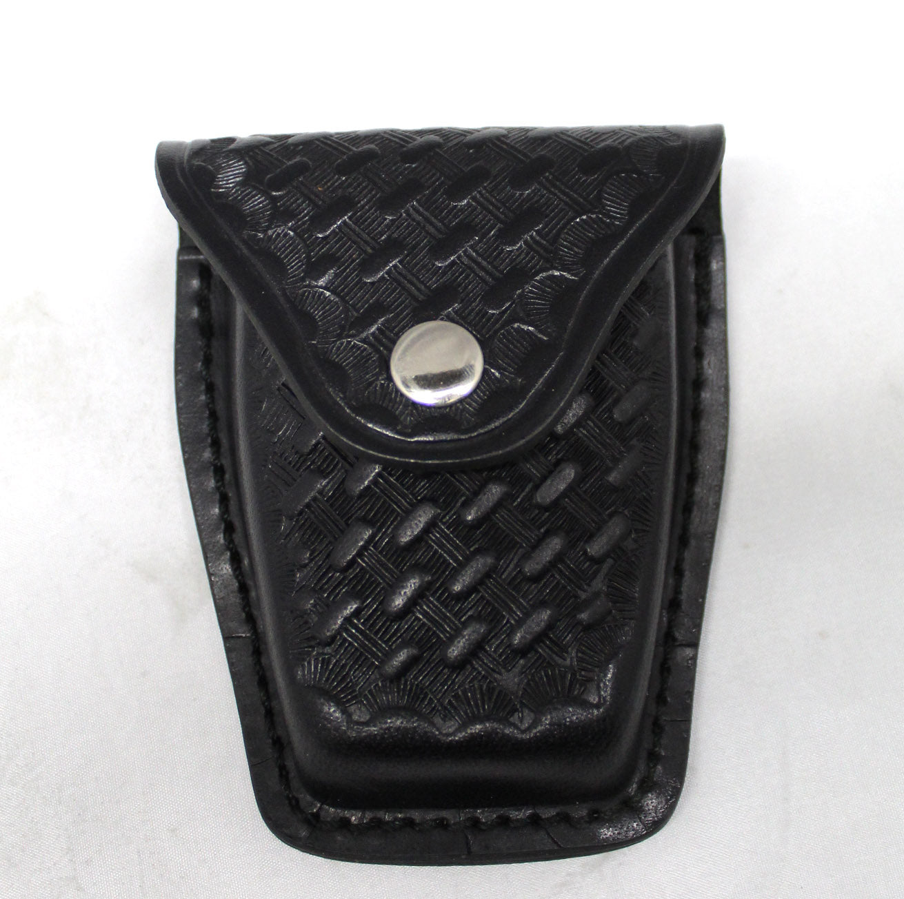 Duty Gear Basketweave Handcuff Case Black by Solar 1