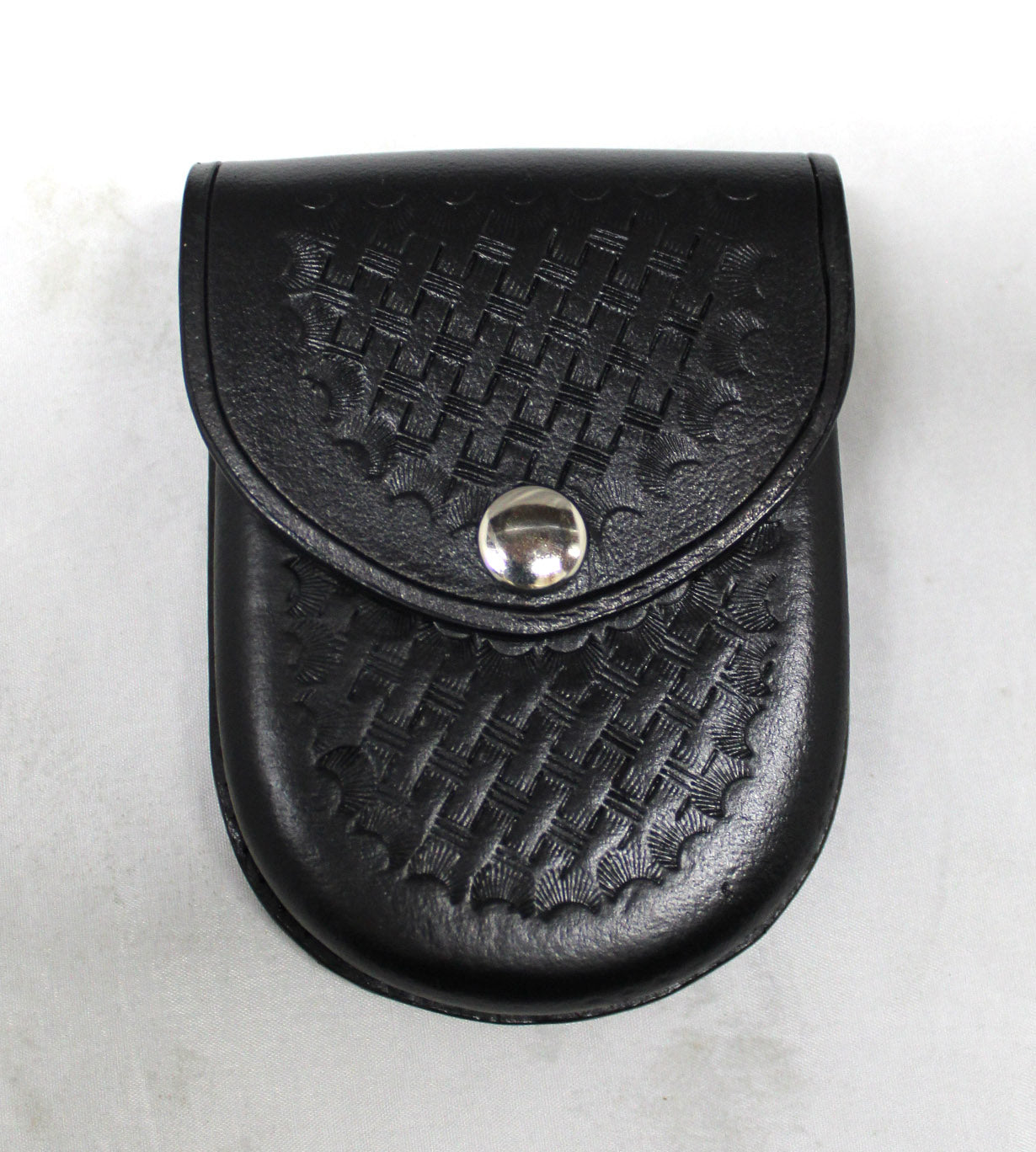 Duty Gear Basketweave Handcuff Case Black by Solar 1