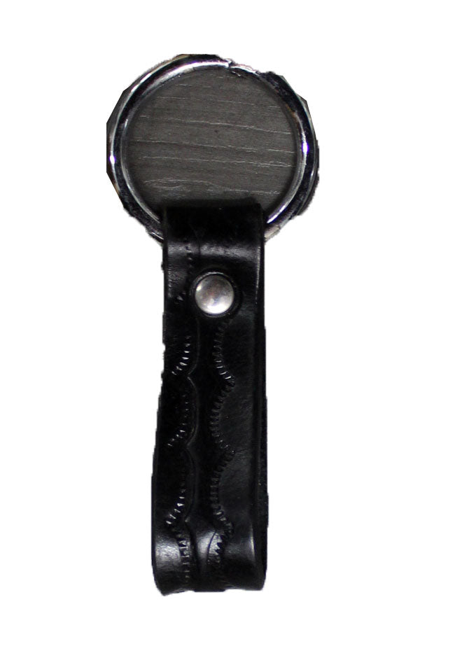 Duty Gear Leather Baton Holder Black by Solar 1 (Pack of 2)