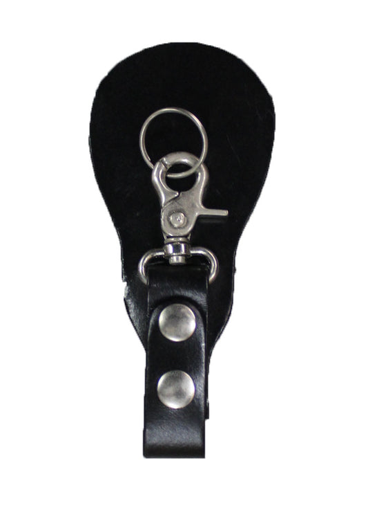 Duty Gear Leather Key Ring Holder Black by Solar 1