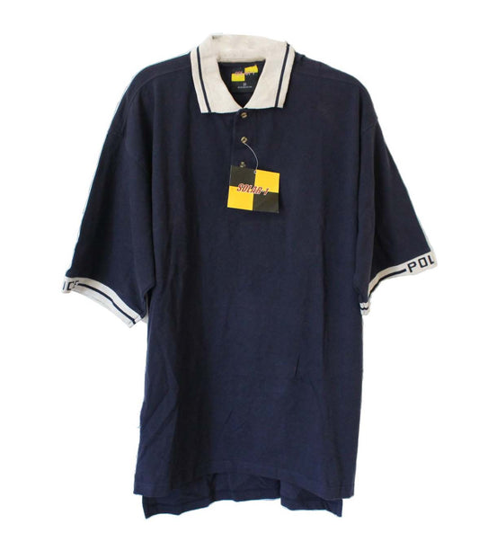 Clothing Polo T-Shirt Navy 2X by Solar 1