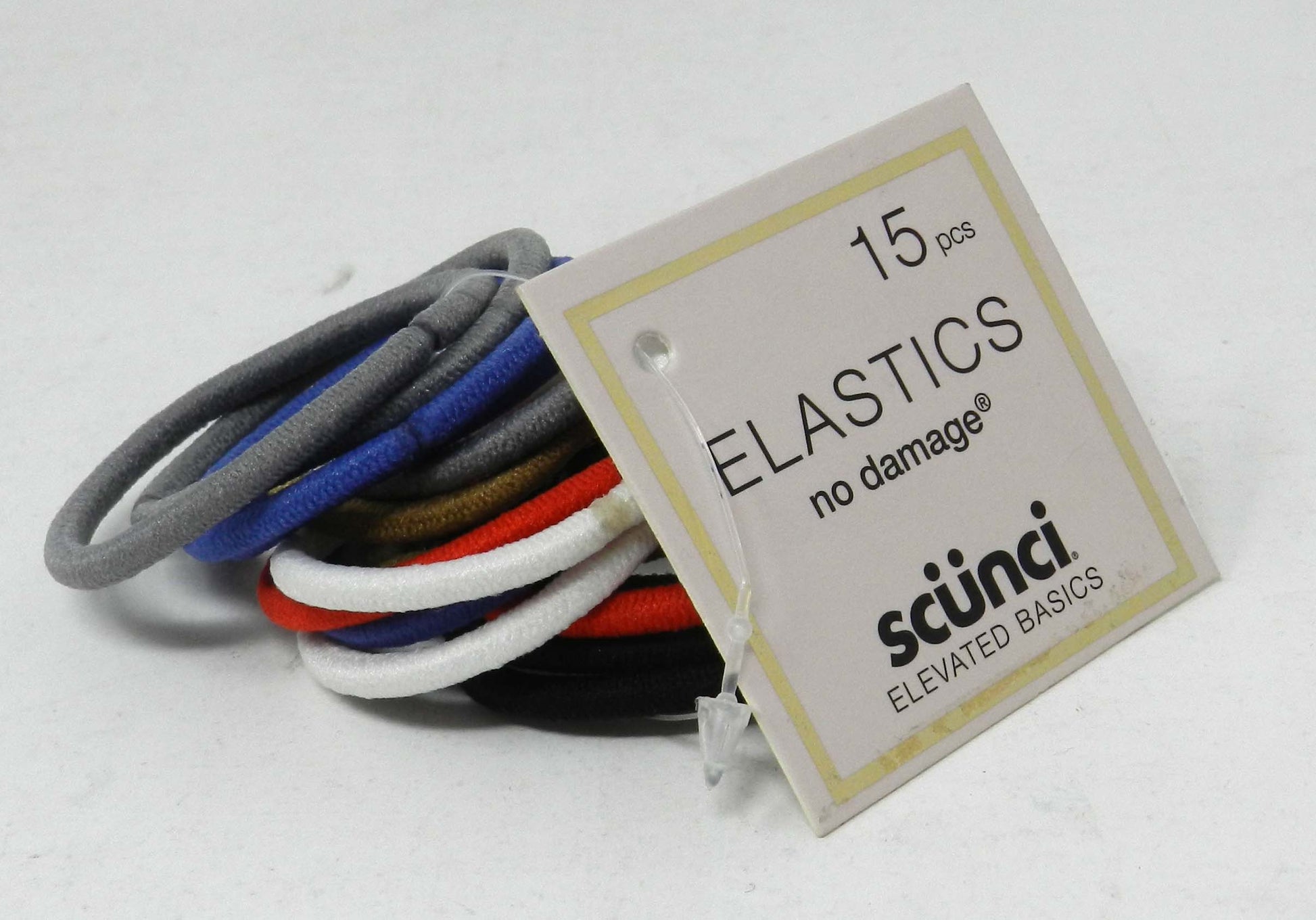 Scunci Multicolor Hair Elastics 15 Pieces