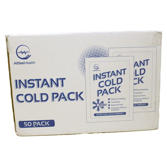 AllSett Health Instant Cold Pack 50 Pack