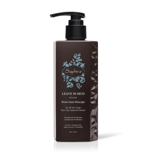 Saphira, Leave In Mud, Paraben-Free, Hair Leave-In Conditioner, For Moisturizing, 250 ml
