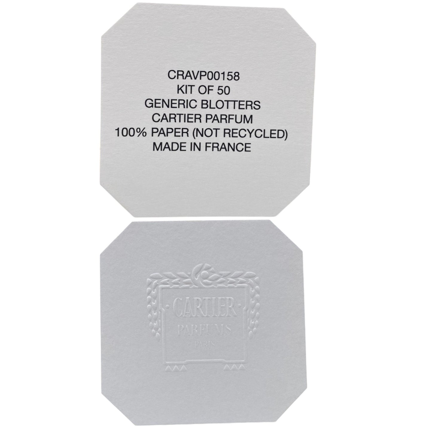 Set, Cartier, Cartier, Blotters, 50 pcs