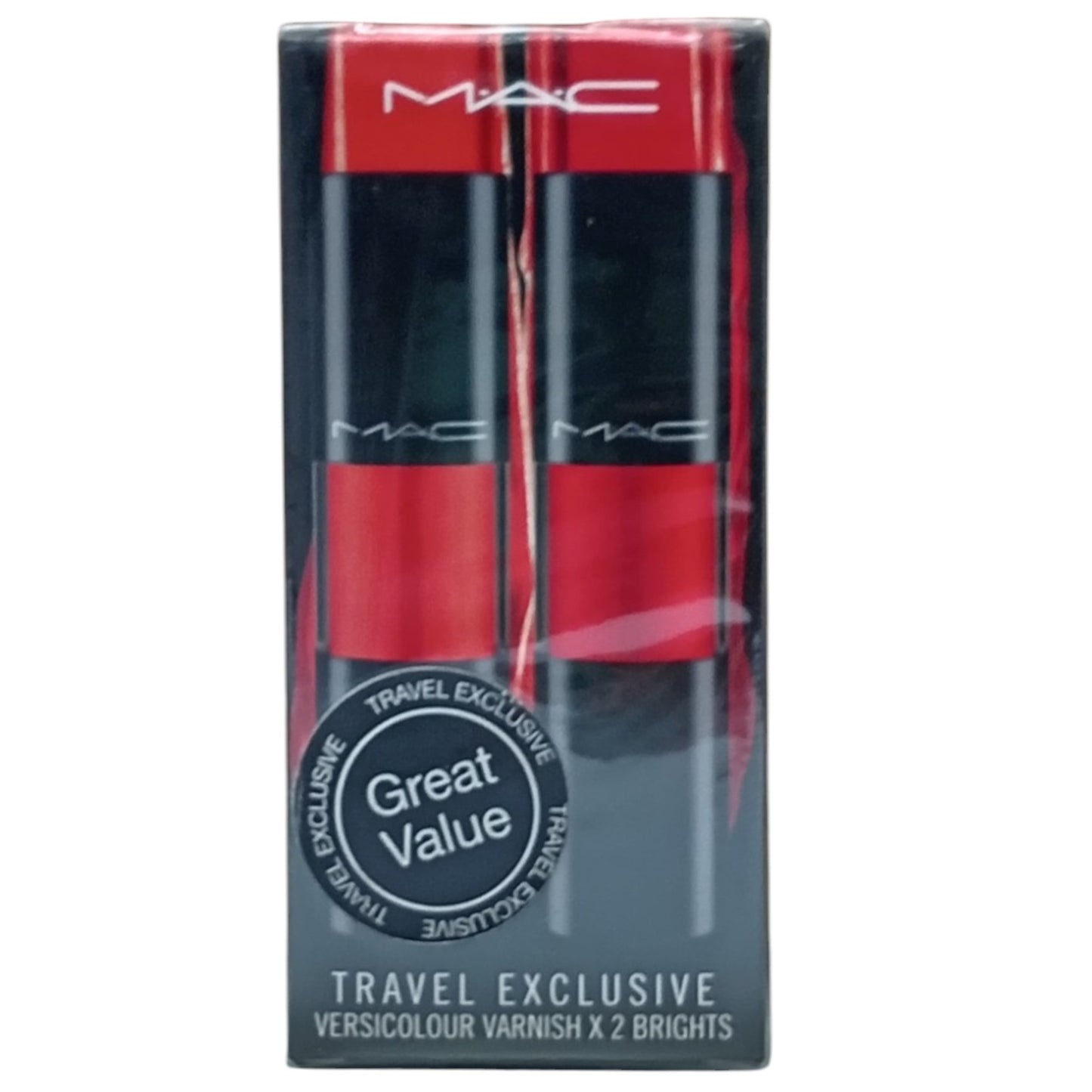 Set Duo, MAC, Versicolour Varnish, Shining, Lip Gloss, Bright, 2 pcs, 8.5 ml