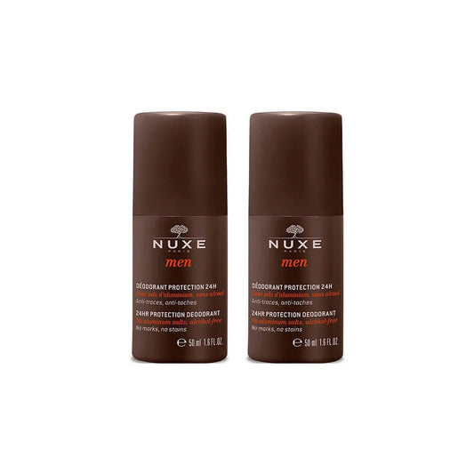 Set Duo, Nuxe, Men, 24h Protection, Deodorant Roll-On, For Men, 2 pcs, 50 ml