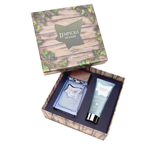 Set Lolita Lempicka: Homme, Eau De Toilette, For Men, 100 ml + Homme, After-Shave Gel, 75 ml