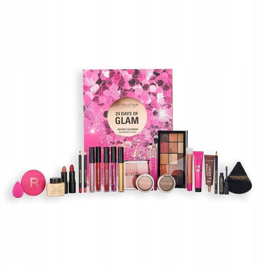 Set, Makeup Revolution, 24 Days Of Glam, Makeup, Advent Calendar
