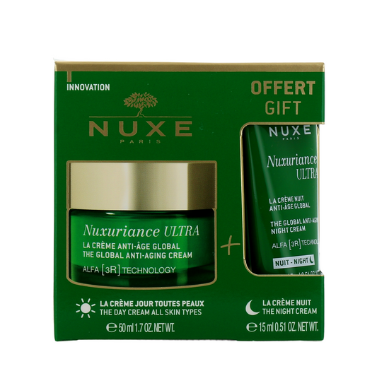 Set Nuxe: Nuxuriance Ultra, Anti-Ageing, Cream, For Face, 50 ml + Nuxuriance Ultra, Anti-Ageing, Night, Cream, For Face,
