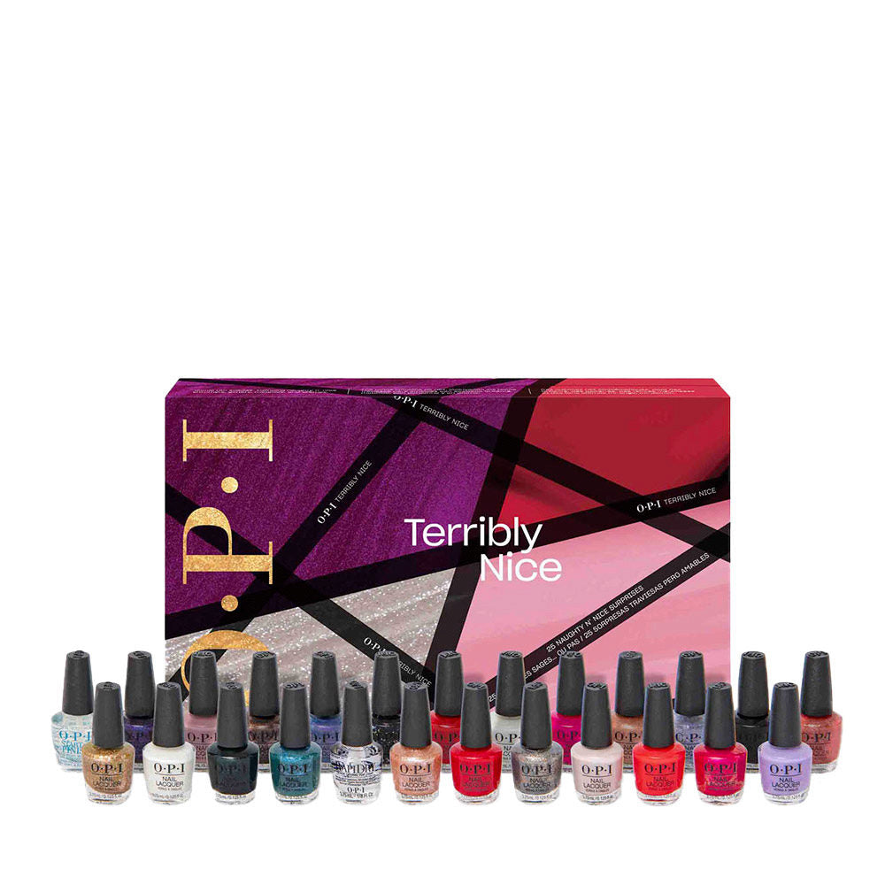 Set, Opi, Terribly Nice, Makeup, Advent Calendar, 25 pcs