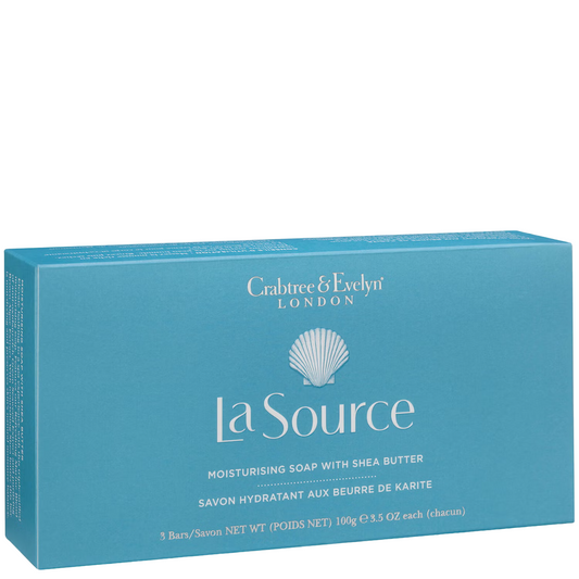 Set Trio, Crabtree & Evelyn, La Source, Moisturizing, Soap Bar, 3 pcs, 100 g