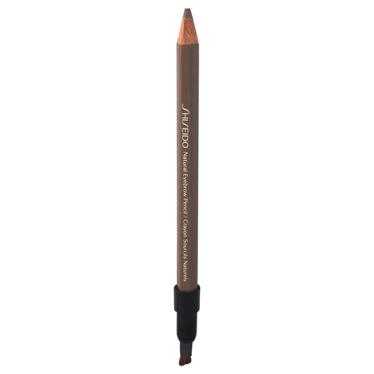 Shiseido, Natural, Double-Ended, Eyebrow Cream Pencil & Brush 2-In-1, BR603, Light Brown, 1.1 g