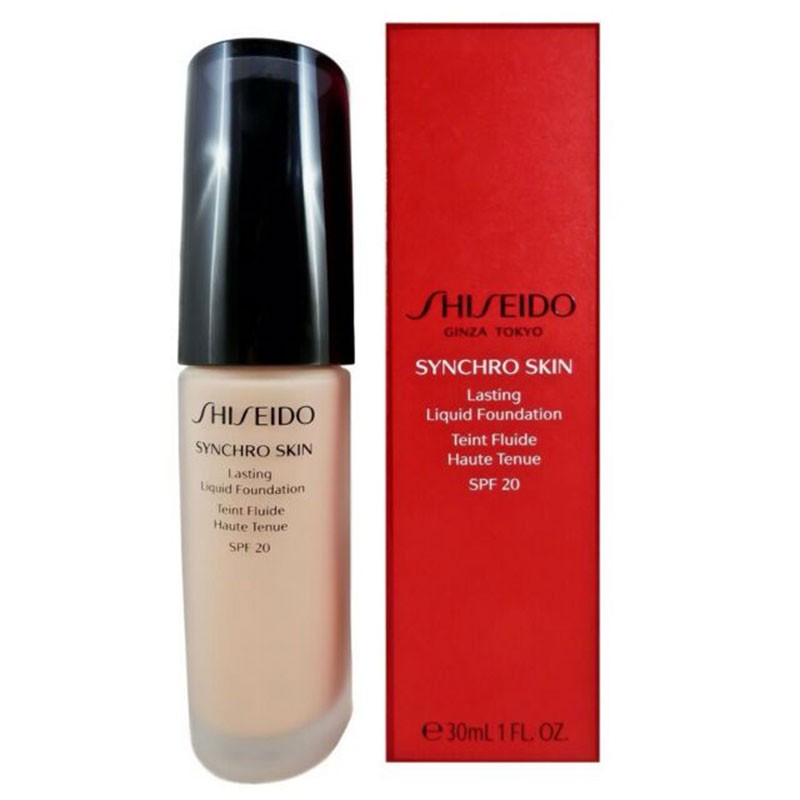 Shiseido, Synchro Skin, Liquid Foundation, 1, Rose, SPF 20, 30 ml