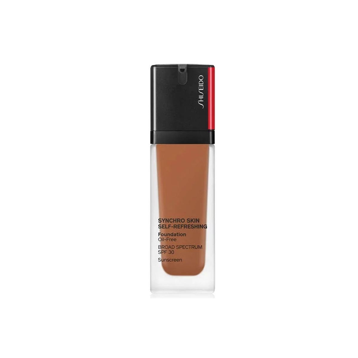 Shiseido, Synchro Skin Self-Refreshing, Oil Free, Liquid Foundation, 450, Copper, SPF 30, 30 ml