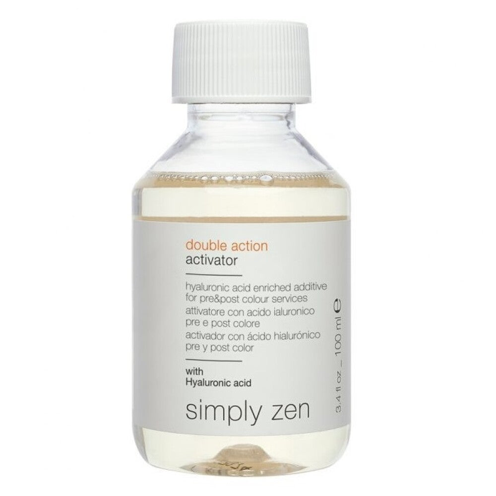 Simply Zen, Double Action, Hyaluronic Acid, Leave-In Scalp Treatment Lotion, For Colour Protection, 100 ml