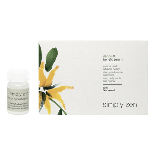 Set, Simply Zen, Dandruff Benefit, Hair Serum, Anti-Dandruff, 12 pcs, 5 ml