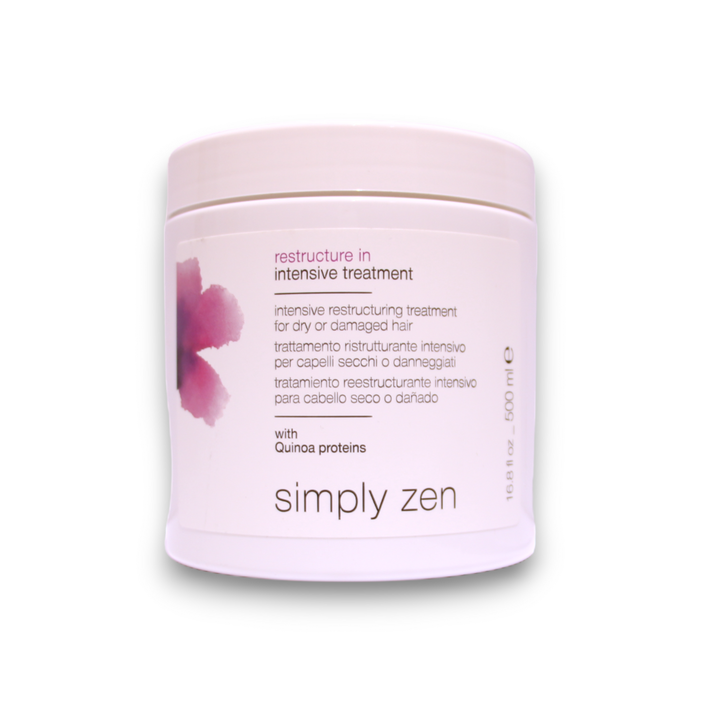 Simply Zen, Restructure In, Hair Treatment Cream Mask, For Repairing, 500 ml