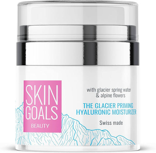 Skin Goals Beauty, The Glacier, Alpine Flowers & Glacier Water, Moisturizing, Cream, For Face, 50 ml