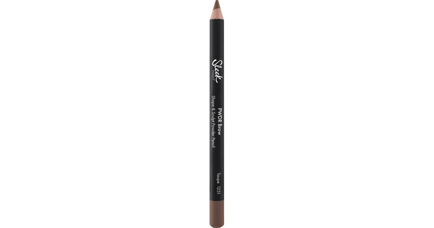 Sleek MakeUP, Pwdr, Blending, Eyebrow Cream Pencil, Taupe, 1.29 g